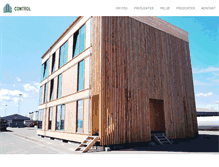 Tablet Screenshot of control.no